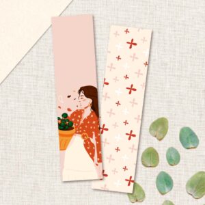 Marque-page Un air fleuri