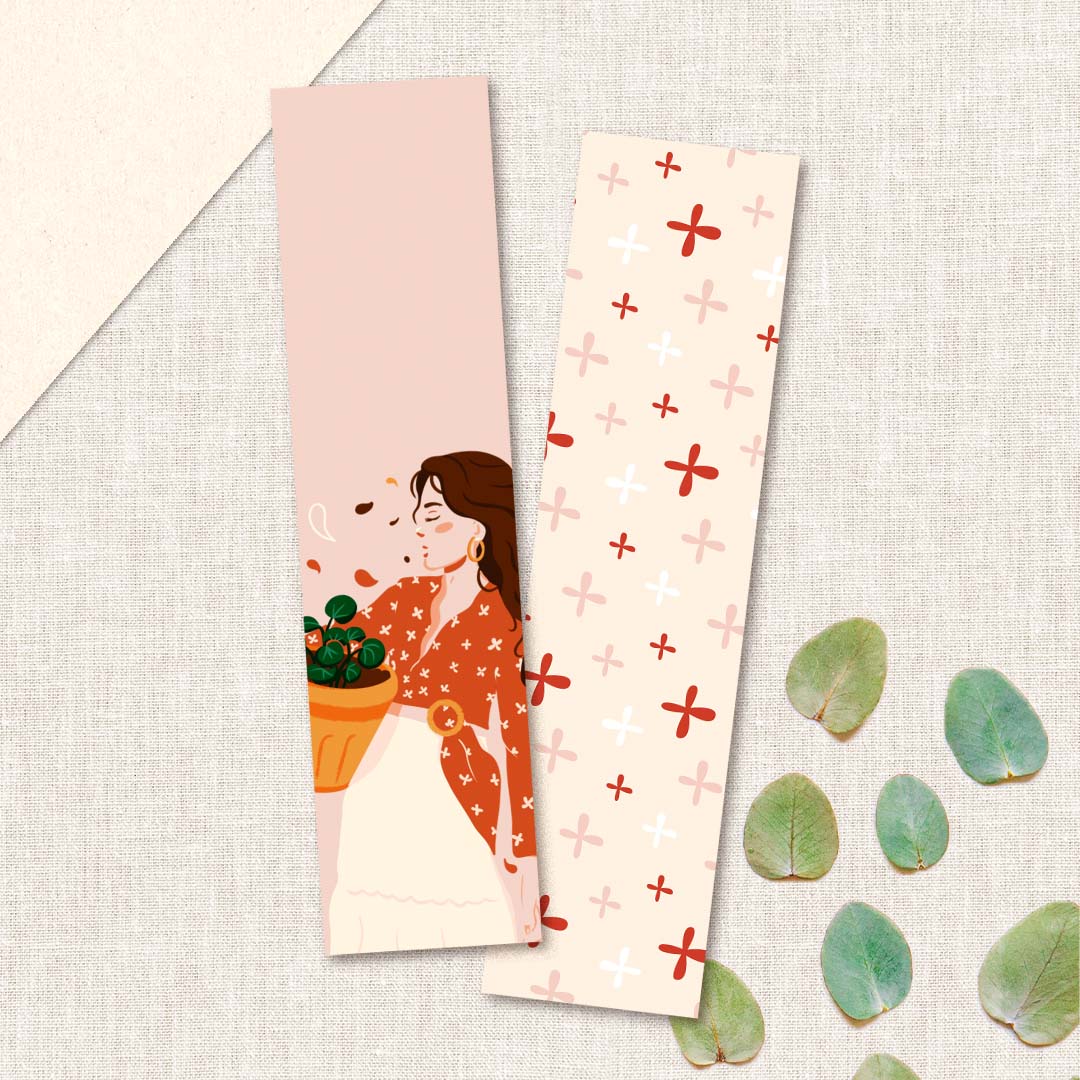 Marque-page Un air fleuri