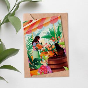 Carte Chez le fleuriste