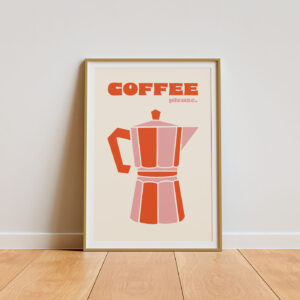 Affiche Coffee please