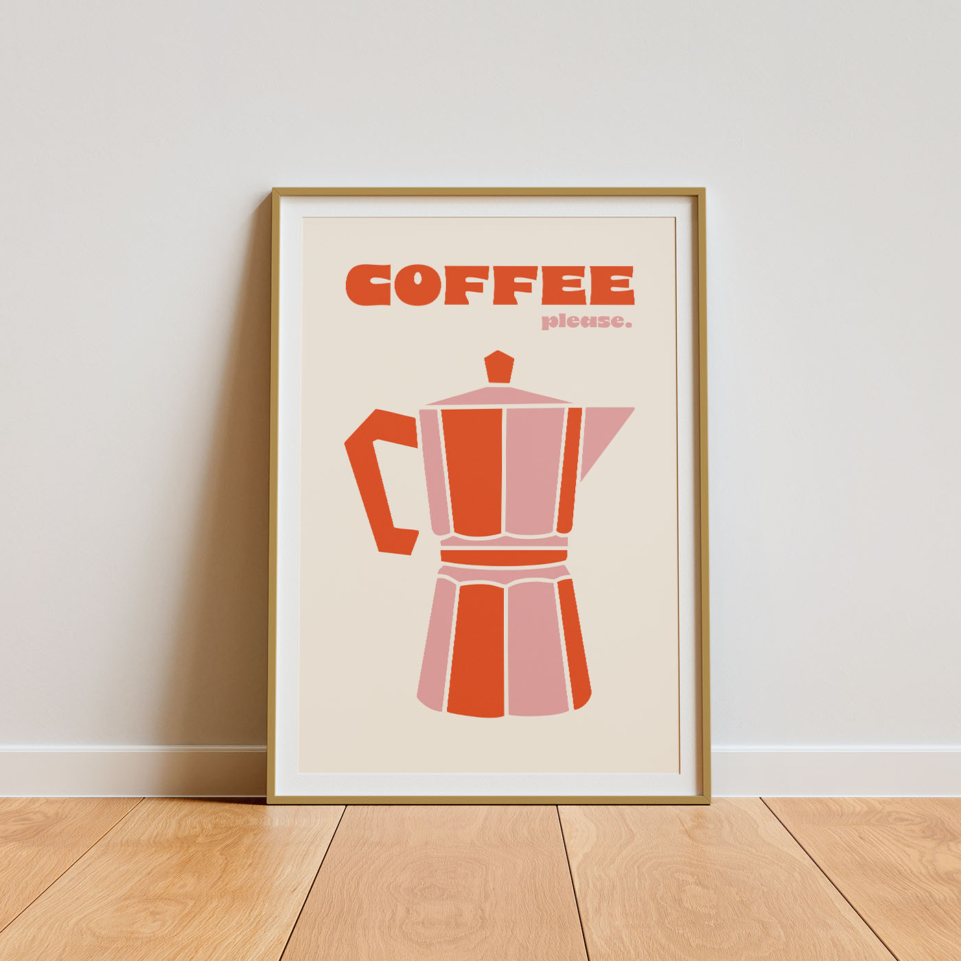 Affiche Coffee please